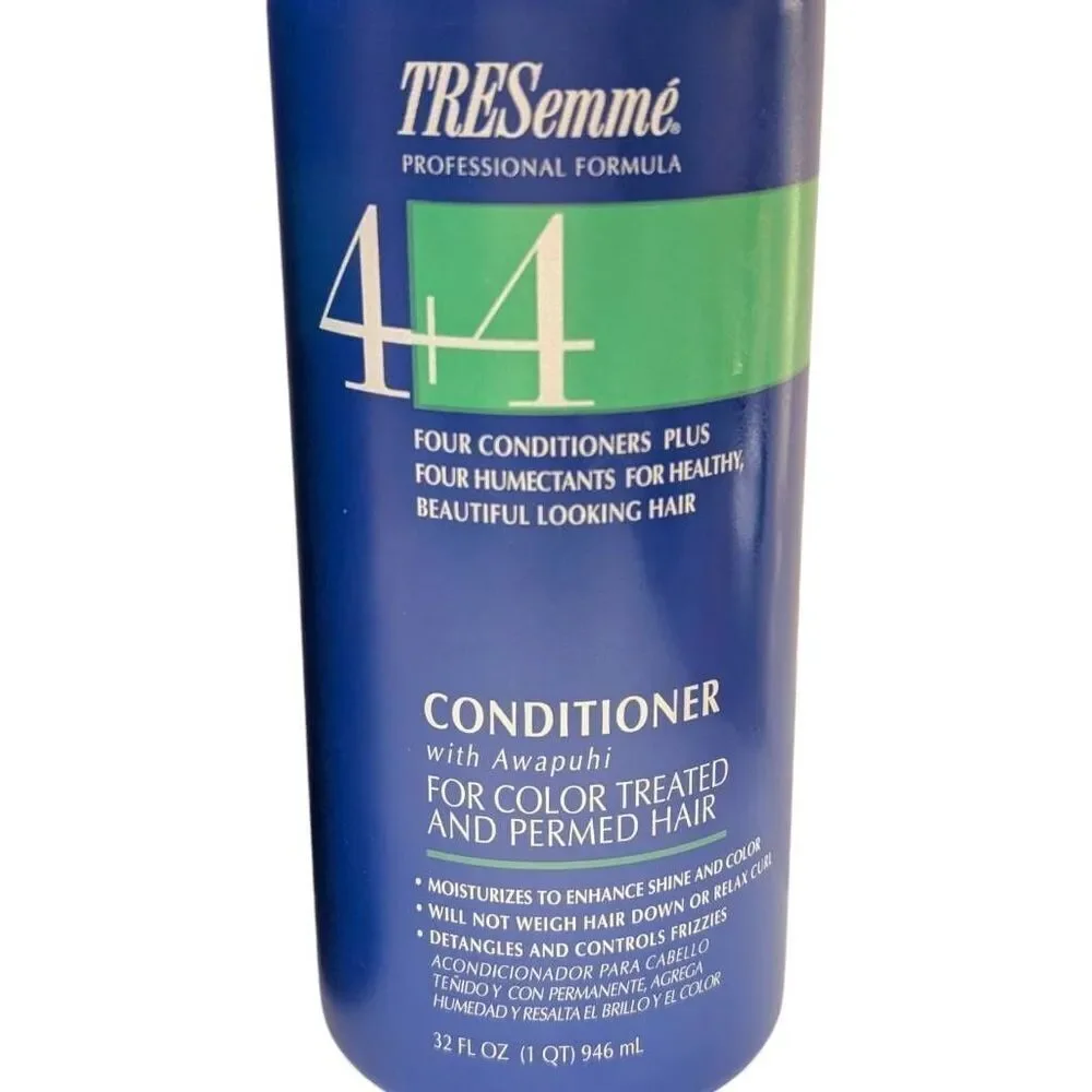 TRESemme 4+4 Conditioner Color Treated & Permed Hair 32 fl oz Lot of 2